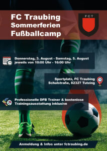 FC Traubing Sommerferien Fußballcamp
